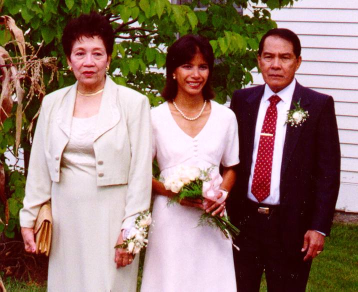 Victoria and her folks